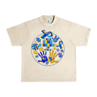 Sandshell World Down Syndrome Day Urban Heavy Tee - CowhideDigitalArt