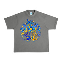 Tornado World Down Syndrome Day Urban Heavy Tee - CowhideDigitalArt