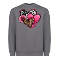 Storm valentines day western hearts and sunflower Heavyweight Sweatshirt - Jasminsmagicworld