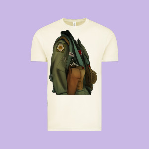 English Pointer Airforce Vintage Tee Designed By Ranaportraitstore
