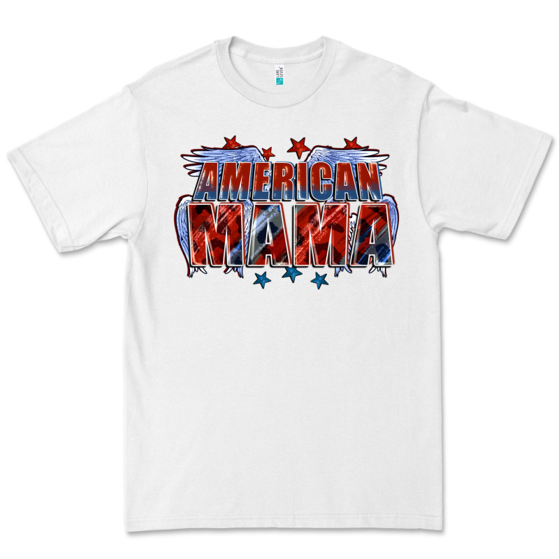 American Mama Mother's Day Premium Tee by FaDigitalArtStudio | Teevron