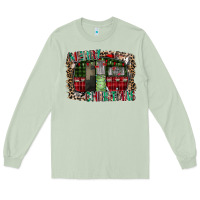 Matcha merry christmas caravan Long Sleeve Tee - CowhideDigitalArt