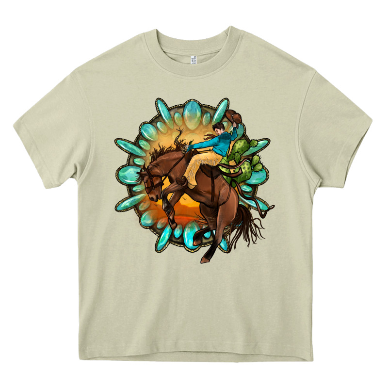 Gemstone Cowboy Heavy Core Tee by OliviaCreatesArt | Teevron