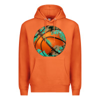 Carrot western basketball camouflage glitter pattern Premium Hoodie - Artiststas