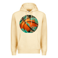 Pina Colada western basketball camouflage glitter pattern Premium Hoodie - Artiststas