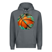 Rock western basketball camouflage glitter pattern Premium Hoodie - Artiststas