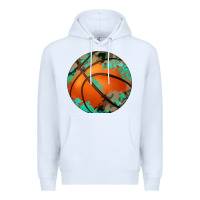 White western basketball camouflage glitter pattern Premium Hoodie - Artiststas