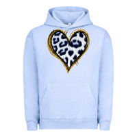 Pigment Grape Ice Dalmatians Heart Gold Glitter Urban Hoodie - Jasminsmagicworld