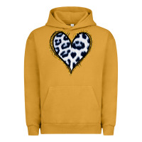 Pigment Peanut Butter Dalmatians Heart Gold Glitter Urban Hoodie - Jasminsmagicworld