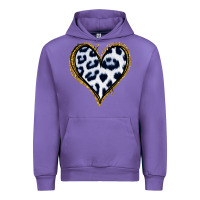 Tulip Dalmatians Heart Gold Glitter Urban Hoodie - Jasminsmagicworld