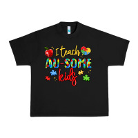 Black i teach au some kids Urban Heavy Tee - LillyAllenDesigns