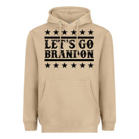 Mushroom let's go brandon black Heavyweight Hoodie - Jasminsmagicworld