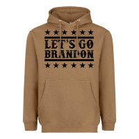 Toasted Coconut let's go brandon black Heavyweight Hoodie - Jasminsmagicworld