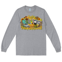 Heather Grey just small town paraprofessional Long Sleeve Tee - CowhideDigitalArt