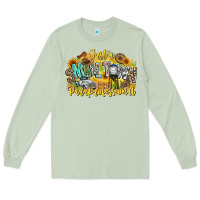 Matcha just small town paraprofessional Long Sleeve Tee - CowhideDigitalArt