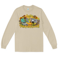 Mushroom just small town paraprofessional Long Sleeve Tee - CowhideDigitalArt