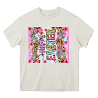 Cream Happy Easter bunnies eggs 20oz skinny tumbler Heavy Core Tee - OliviaCreatesArt