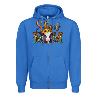 True Royal show mom baby cow Zipper Hoodie - Jasminsmagicworld