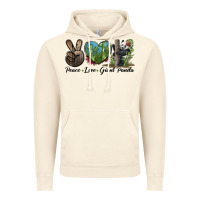 Vintage Artic Peace Love Giant Panda Vintage Hoodie - LillyAllenDesigns