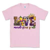 Bubblegum Pink love. ardi gras y'all Classic Tee - OliviaCreatesArt