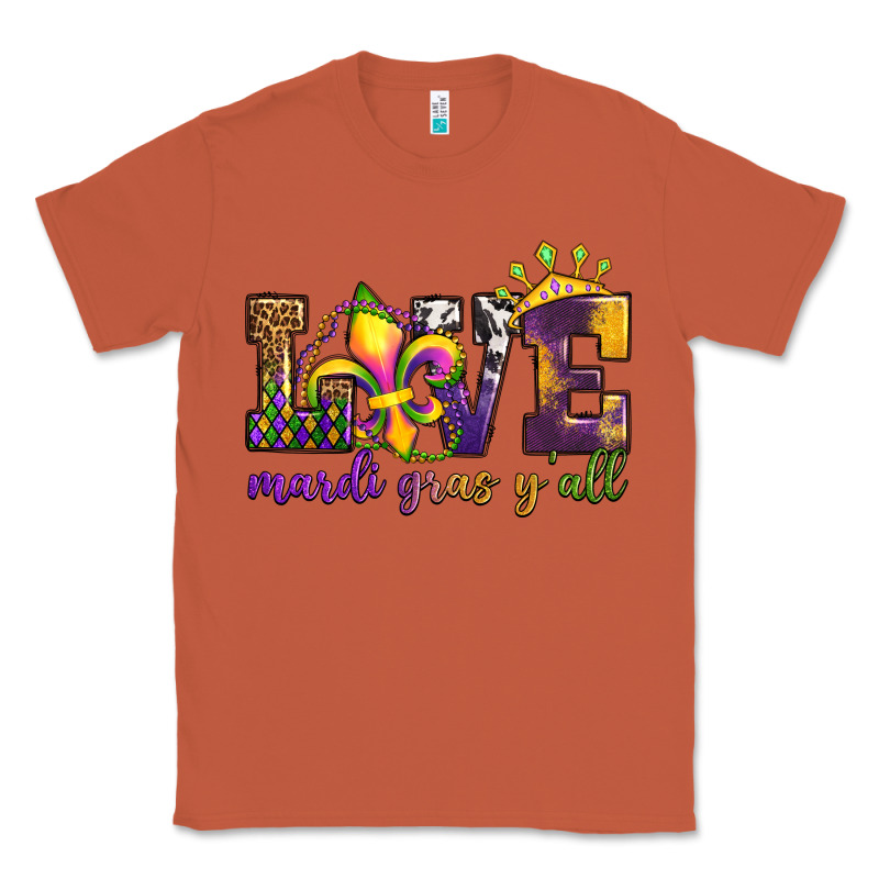 Love. Ardi Gras Y'all Classic Tee by OliviaCreatesArt | Teevron