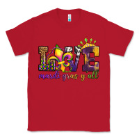 Red love. ardi gras y'all Classic Tee - OliviaCreatesArt