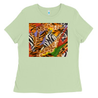 Matcha safari patterns tumbler Ladies Tee - BundleAndBundleShop