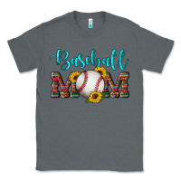 Charcoal Heather western leopard serape wooden sunflowers  turquoise glitter mom baseba Classic Tee - Artiststas