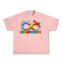Salmon neurodiversity Urban Heavy Tee - LillyAllenDesigns