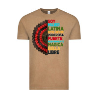 Vintage Coffee hispanic heritage month hand fan Vintage Tee - BundleAndBundleShop