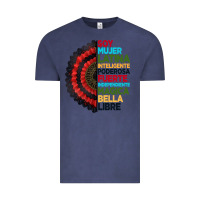 Vintage Denim hispanic heritage month hand fan Vintage Tee - BundleAndBundleShop