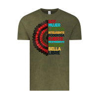 Vintage Olive hispanic heritage month hand fan Vintage Tee - BundleAndBundleShop