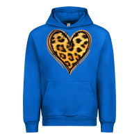 Cobalt gold glitter leopard heart Urban Hoodie - Jasminsmagicworld