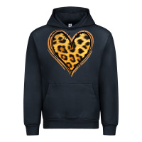 Navy gold glitter leopard heart Urban Hoodie - Jasminsmagicworld