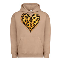 Pigment Burro gold glitter leopard heart Urban Hoodie - Jasminsmagicworld