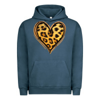 Pigment Midnight Navy gold glitter leopard heart Urban Hoodie - Jasminsmagicworld