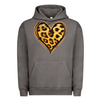 Pigment Tornado gold glitter leopard heart Urban Hoodie - Jasminsmagicworld