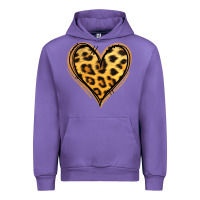 Tulip gold glitter leopard heart Urban Hoodie - Jasminsmagicworld