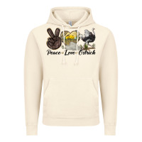 Vintage Artic peace love ostrich Vintage Hoodie - LillyAllenDesigns