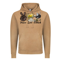 Vintage Camel peace love ostrich Vintage Hoodie - LillyAllenDesigns