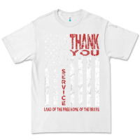 White thank you for your service   veterans day t Premium Tee - maiPhamDesign