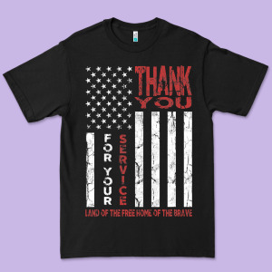Thank You For Your Service   Veterans Day T Premium Tee Designed By Maiphamdesign