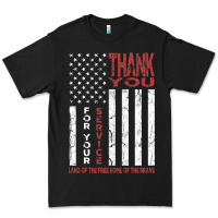 Black thank you for your service   veterans day t Premium Tee - maiPhamDesign