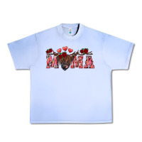 Grape Ice valentine's day mama black highland cow Urban Heavy Tee - RanaPortraitStore