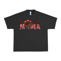 Pigment Black valentine's day mama black highland cow Urban Heavy Tee - RanaPortraitStore