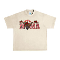 Sandshell valentine's day mama black highland cow Urban Heavy Tee - RanaPortraitStore