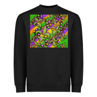 Black mardi gras carnival fleur de lis Heavyweight Sweatshirt - Jasminsmagicworld