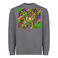 Storm mardi gras carnival fleur de lis Heavyweight Sweatshirt - Jasminsmagicworld