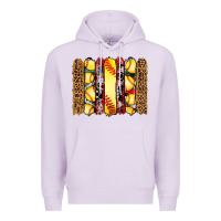 Lilac softball serape leopard cowhide glitter brushstrokes Premium Hoodie - Artiststas