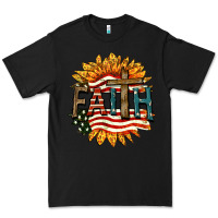 Black Faith USA Premium Tee - FaDigitalArtStudio